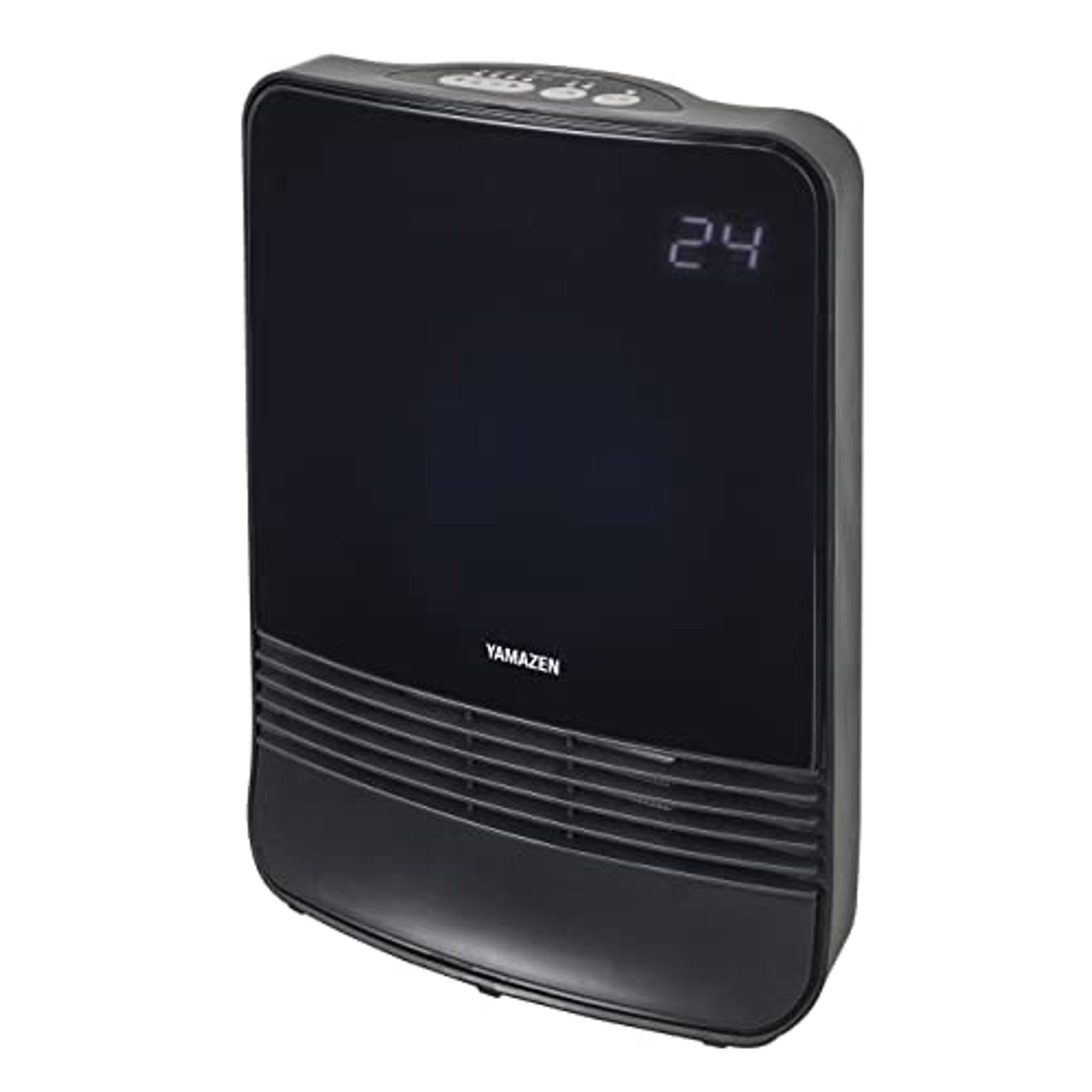 Yamazen] Ceramic Fan Heater Ceramic Heater with Temperature Sensor 1200W  Output Switching 2 Levels Auto Off Timer with Fall Off Switch Black  DHF-K122(B) | Walmart Canada