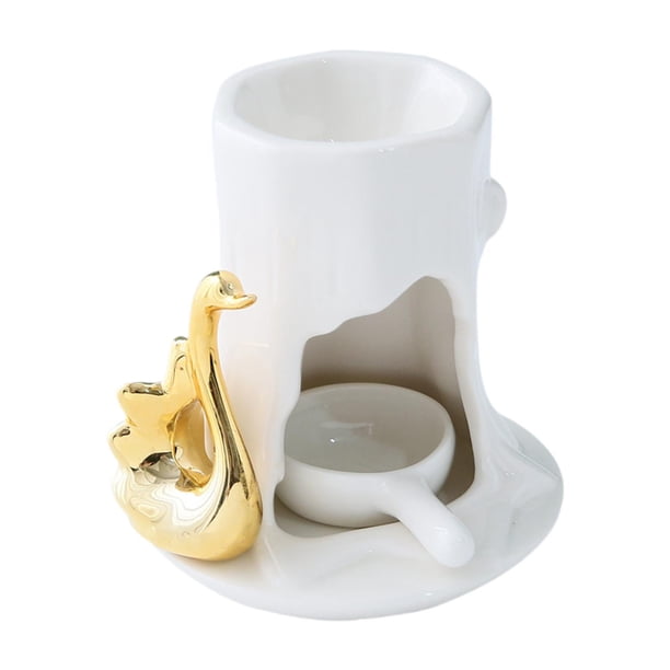 Talight Candleholder Melt Decoración Centropísa Centropísima Calentador de aceite esencial Caller para spa Valentín Sala de estar de Cisne
