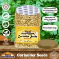 thumbnail image 4 of Rani Coriander (Dhania) Seeds Whole, Indian Spice 8oz (227g) PET Jar ~ All Natural | Gluten Friendly | NON-GMO | Vegan | Kosher | Indian Origin, 4 of 8