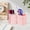 Pink, variant on Icareful Silicone Pen Holders, Matte Black Desk Organizer Set, 2-Pack