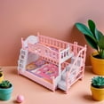 thumbnail image 5 of Small Furniture Ornament Miniature Bed Bunk Doll house Living Room Decorati, 5 of 9