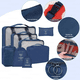 thumbnail image 3 of Organizadores De Maletas Para Viaje Impermeable Set 8 Piezas Xtellar azul, 3 of 4
