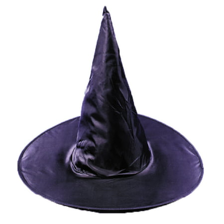 Adult Taffeta Witch Hat Adult Halloween Accessory