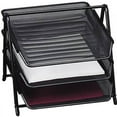 thumbnail image 3 of Lorell Steel Mesh 3-Tier Mesh Desk Tray, 3 of 4