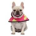 thumbnail image 2 of HDE Dog Raincoat Hooded Slicker Poncho for Small to X-Large Dogs and Puppies Ducks Pink M, 2 of 7
