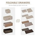 thumbnail image 4 of HOMCOM Commode pour Chambre, Commode à Tiroirs pour Entrée, Multicolore, 4 of 10
