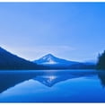 thumbnail image 2 of Posterazzi DPI1876090LARGE Oregon, United States of America - Mt. Hood Reflected Into Trillium Lake Poster Print, 24 x 24 - Large, 2 of 4