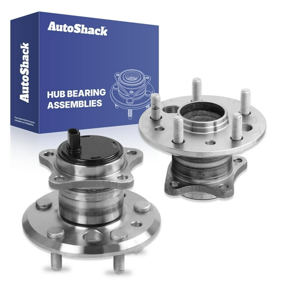 AutoShack Rear Wheel Hub Bearing Assemblies Left & Right with ABS Replacement for 2002-2011 Toyota Camry 2007-2012 Lexus ES350 2005-2012 Toyota Avalon 2004-2006 Lexus ES330 2-PC Set