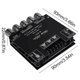 thumbnail image 3 of Mt21 2.1-chl Bt Aux Digit O Módulo amplificador Amplificador de sonido adecuado para 20-100w, 3 of 4