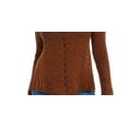 thumbnail image 3 of STYLE & COMPANY Womens Textured  Knitted Printed Long Sleeve Jewel Neck T-Shirt Sweater  Size, 3 of 3