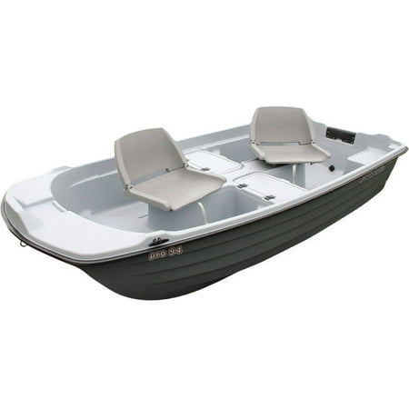 sun dolphin pro 9.4' sun dolphin fishing boat in light
