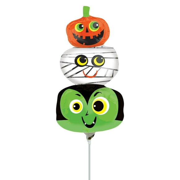 14" Mini Halloween Head Balloon
