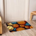 thumbnail image 6 of Basketball Non-Slip Polyester Door Mat Floor Mats Bath Rugs Machine Washable, 6 of 6