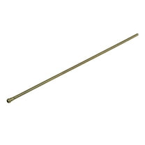 Kingston Brass CB38303 Complement 30 in. Standard Mount Diameter Bullnose Bathroom Supply Line, Antique Brass