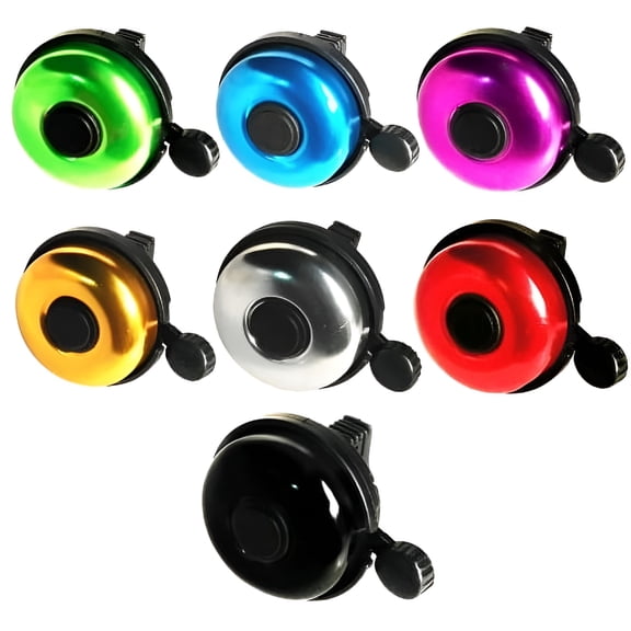 MELIVO Classic Bike Bell, Loud Crisp Clear Sound Bicycle Bells Accessories for Kids, Stylish Bike Horn for Road Bike, Mountain Bike