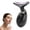 Black, variant on Neck Face Massager Face Sculpting Tool 3 Colour Modes and Vibration for Facial Massager for Double Chin, Red