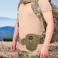 thumbnail image 4 of Tipo Billetera Riñonera Ligera para Viajes Acampada (caqui), 4 of 9