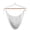 White, variant on Caribbean Rope Hanging Swing Chair, Handmade Soft-Spun Cotton Weaving Chair with 40" Hardwood Spreader Bar, Comfortable Hammock Chair for Indoor, Backyard & Patio