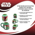 thumbnail image 7 of Star Wars 3D Sculpted Boba Fett Helmet Ceramic Mug | Holds 20 Ounces, 7 of 7