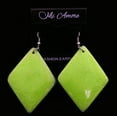 thumbnail image 3 of Mi Amore Dangle-Earrings Green, 3 of 3
