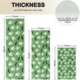 thumbnail image 4 of Green Ghost Bat Pattern Kitchen Rugs Sets Of 3,Kitchen Runner Rugs Non Skid Washable,Decorative Kitchen Floor Mats for Kitchen,Sink,Laundry,17"x30"+ 17"x47" + 17"x59", 4 of 6