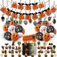 thumbnail image 1 of Conjunto de Decoraciones para Fiestas de Halloween YONGSHENG suministros para fiestas globos pancartas, 1 of 5