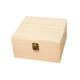 thumbnail image 5 of Caja de madera para guardar flores, caja de recuerdos, caja de madera para suministros de fiesta, boda tapa de madera 195x195cm, 5 of 9