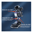 thumbnail image 5 of Soporte Para Celular Coche, porta Celular Carro 3en1 Estable Malubero Negro, 5 of 5