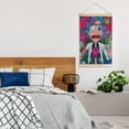 thumbnail image 7 of Rick And Morty Wooden Shaft Hanging Poster Home Decor Poster Wall Art Painting For Living Room Bedroom 36"X24", 7 of 7