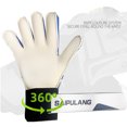 thumbnail image 3 of Guantes De Portero Guantes de portero de fútbol antideslizantes profesionales ajustables para niños, jóvenes y adultos, 3 of 9