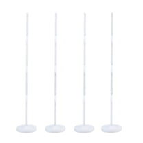 Raindrops 4pcs Balloon Column Stand 16pcs Straws Kits with Frame Base and Pole for Wedding Party Decoration