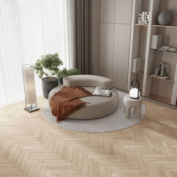 Cadence 3x16 Soft Beige Porcelain Zellige Square Wall and Floor Tile (14.21 sq ft/case) - 44 Pack