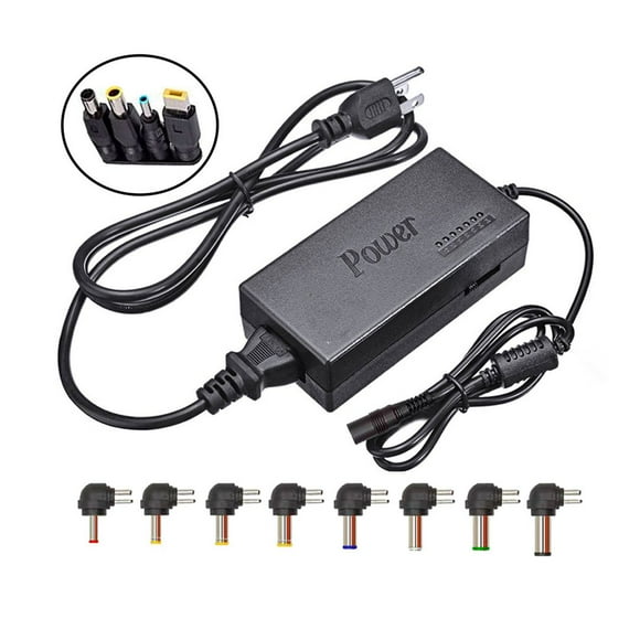 Cargador Universal Elegate para Laptop con 12 Conectores 12 a 24 Volts 96W