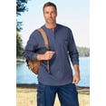 thumbnail image 3 of Boulder Creek By Kingsize Men's Big & Tall Thermal Pocket Longer-Length Henley  Long Underwear Top, 3 of 3