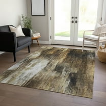Addison Rugs Chantille Indoor/Outdoor Transitional Casual Chocolate Washable Rectangle Rug, 10' x 14'