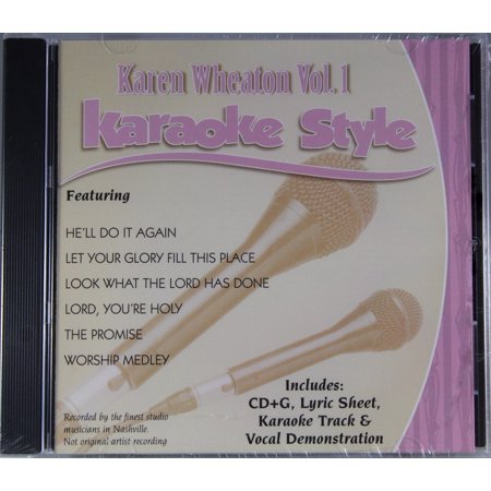 Karen Wheaton Volume 1 Daywind Christian Karaoke Style NEW CD+G 6 Songs