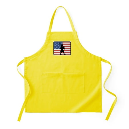 

CafePress - American Bagpipes BBQ - Kitchen Apron with Pockets Grilling Apron Baking Apron