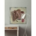 thumbnail image 4 of Parvez Taj Romantic Cow Canvas Wall Art, 4 of 7