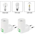 thumbnail image 3 of E27 Socket with Wireless Switch, E27 Lamp Socket Without Cable, E27 Lamp Holder, 4 Pieces E27 Bulb Light Holder, 3 of 5