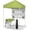 Lime Green, variant on LiteHaven 6x6 ft Pop Up Canopy Tent, Outdoor Small Canopy Tent with Backpack, Patio Pop Up Gazebo Slant Leg Canopy with 1 Sidewall, Portable Easy Up Canopy (Pink)