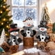thumbnail image 4 of Centros de Mesa Navideños de Madera Sealmic con Muñeco de Nieve, 4 of 7