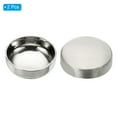 thumbnail image 3 of Pipe End Cap,2Pcs 304 Stainless Steel Tube End Cap Round Fitting Cap 59mm(2.32")ID Polished Weld Pipe Cover, 3 of 5