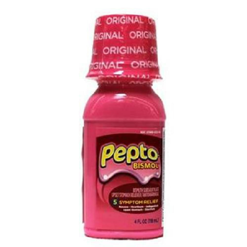 Pepto-Bismol Original Liquid 5 Symptom Relief, Including Upset Stomach