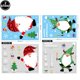 thumbnail image 3 of Pegatinas navideñas para ventanas, decoración navideña, copos de nieve, Papá Noel, reno, calcomanías para ventanas de vidrio, decoraciones navideñas, 3 of 5