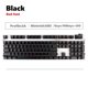 thumbnail image 3 of 108 Keys Set Tapas de teclas de bricolaje Solo teclas para Letras rojas negras perfke teclado keycap, 3 of 9