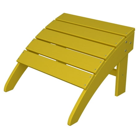 POLYWOOD® South Beach Recycled Plastic Adirondack Ottoman