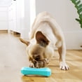 thumbnail image 2 of Playology Dog Toys | Squeaky & Durable Chew Stick, Peanut Butter Scented Toy - Medium, 2 of 6