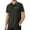 Black, variant on Thrilos Golf Shirts for Men Color Block Short Sleeve Tops Workout Performance Polo Shirt with Pocket