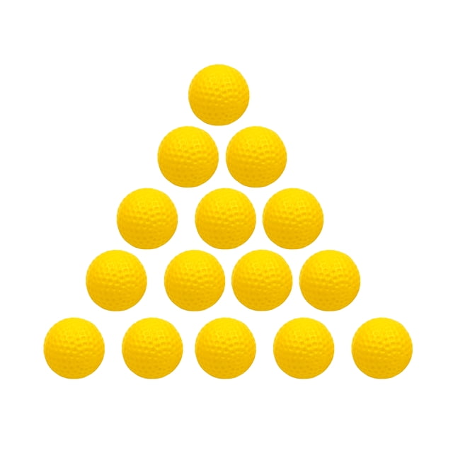 Práctica de interior Mejor entrenamiento de golf Bolas de plástico - Pack de 15 (naranja) TV Time Direct PGB-15PK