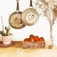 thumbnail image 6 of Rattan Napkin Holders for Table, Water Hyacinth Napkin Serving Tray, 7" x 7" x 2.6" Farmhouse Wicker Baskets,Square Tabletop Decor Storage Tray for Restaurant Dinner, 6 of 9